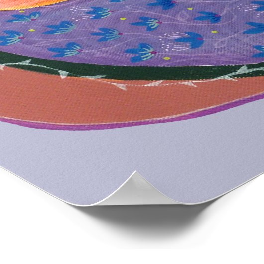 Lady and Fox. Poster (Ecke)