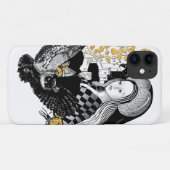 Lady and Night Owl Case-Mate iPhone Hülle (Rückseite (Horizontal))