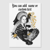 Lady and Night Owl Magnetkarte (Vorderseite)