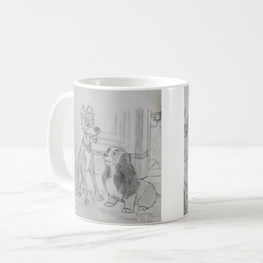 Lady and The Tramp Mug Kaffeetasse (Vorderseite Links)