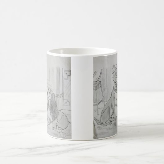 Lady and The Tramp Mug Kaffeetasse (Mittel)