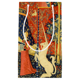 Lady and The Unicorn mittelalterlicher Teppich: Fr Kleine Geschenktüte