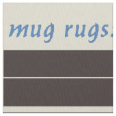 Lady and Unicorn DIY Tasse Rugs Stoff (Nahaufnahme)