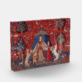 Lady and Unicorn Medieval Tapestry Desire Fotoblock (Links)