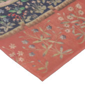 Lady and Unicorn Medieval Tapestry Smell Tischdecke (Schrägansicht)