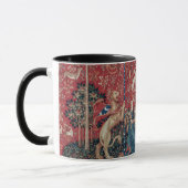 Lady and Unicorn Medieval Tapestry Taste Tasse (Links)