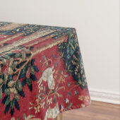 Lady and Unicorn Medieval Tapestry Taste Tischdecke (Beispiel)