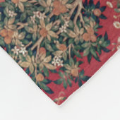 Lady and Unicorn Mittelalterliche Tapestation Gesc Fleecedecke (Ecke)