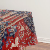 Lady and Unicorn Mittelalterliche Tapestry Tischdecke (Beispiel)