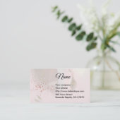 Lady Angel Business Card Visitenkarte (Stehend Vorderseite)