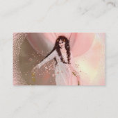 Lady Angel Business Card Visitenkarte (Rückseite)