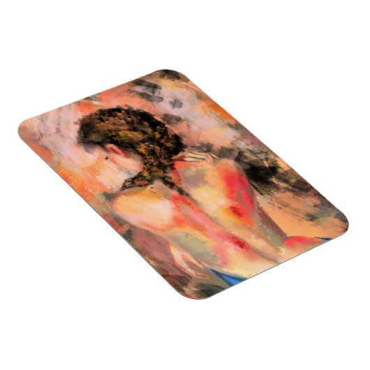 Lady Art Frauenmagnet Magnet (Rechte Seite)