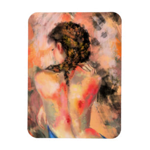 Lady Art Frauenmagnet Magnet