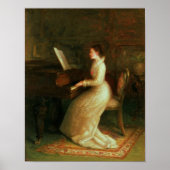Lady at the Piano Poster (Vorne)