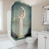 LADY AUF DEM MUND DUSCHVORHANG (Beispiel)