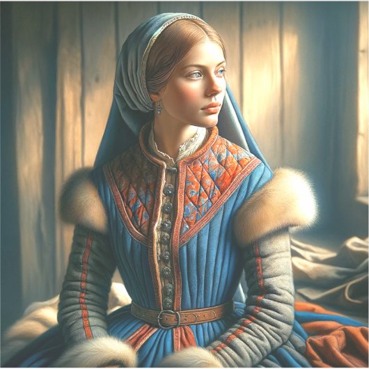 Lady Aufkleber (Vorderseite)