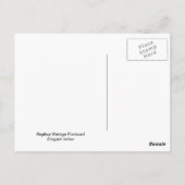 Lady aus München, 1873 Postkarte (Rückseite)