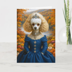 Lady Autumn, Pudel Leerkarte Karte