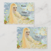 Lady Autumn Visitenkarte (Vorne/Hinten)