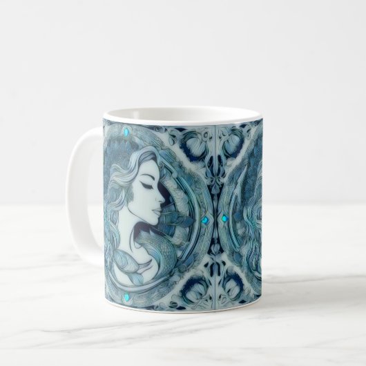Lady Azura Kaffeetasse (Vorderseite Links)