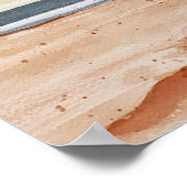 Lady Barrel Racer. Western-Wettbewerb. Poster (Ecke)