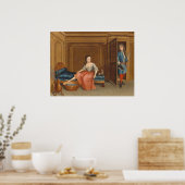 Lady & Bath - Gerardus Duyckinck Fine Art Poster (Küche)