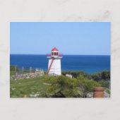 Lady Bay Lighthouse Postkarte (Vorderseite)