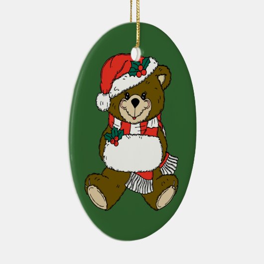 Lady Bear Keramikornament (Rechts)