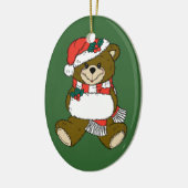 Lady Bear Keramikornament (Links)
