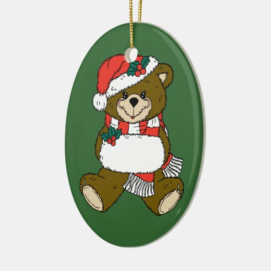 Lady Bear Keramikornament (Links)