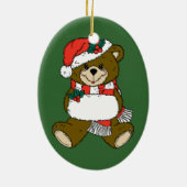 Lady Bear Keramikornament (Hinten)