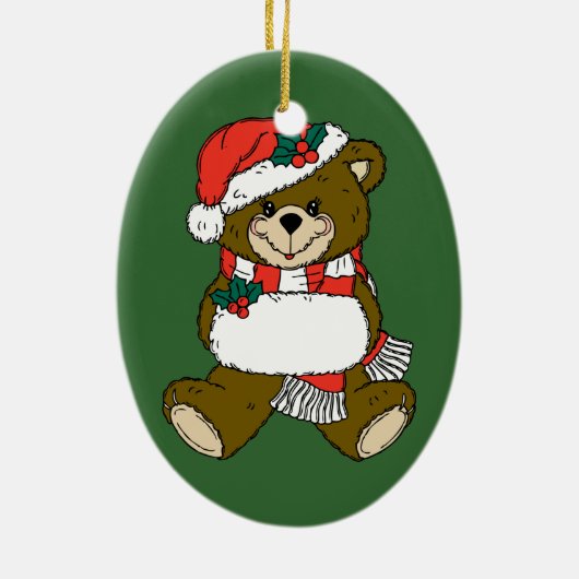 Lady Bear Keramikornament (Hinten)