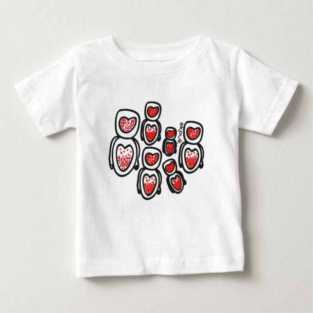 Lady Beatle Baby T-shirt (Vorderseite)