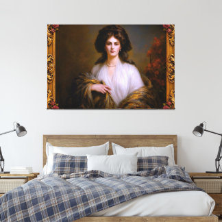Lady Beatrice Butler von Ellis William Roberts Leinwanddruck