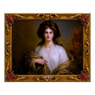 Lady Beatrice Butler von Ellis William Roberts Poster