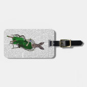 Lady Bella Rabbit Bei Tee 2 Gepäckanhänger (Vorderseite horizontal)