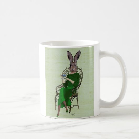 Lady Bella Rabbit Einnahme von Tee 3 Kaffeetasse (Rechts)