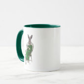 Lady Bella Rabbit Einnahme von Tee 4 Tasse (Vorderseite Links)