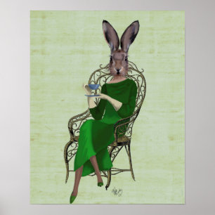 Lady Bella Rabbit Take Tee Poster