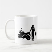 Lady BIKER Kaffeetasse (Links)