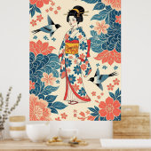 Lady Bingata Poster (Küche)