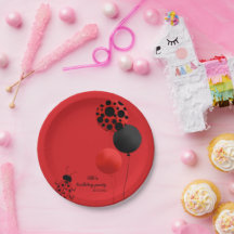 Lady Bird-Bug-Balloons thematisierte Geburtstagspa