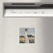 Lady Bird Johnson - Aaron Shikler (1978) Magnet (In Situ (Geschirrspüler))