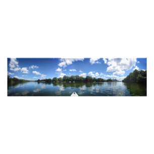 Lady Bird Lake Panorama - Austin - Texas Fotodruck