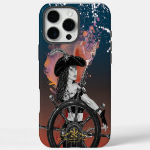 Lady Black Corsair iPhone 16 Pro Max Hülle