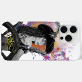 Lady Black Corsair Case-Mate iPhone Hülle (Rückseite (Horizontal))