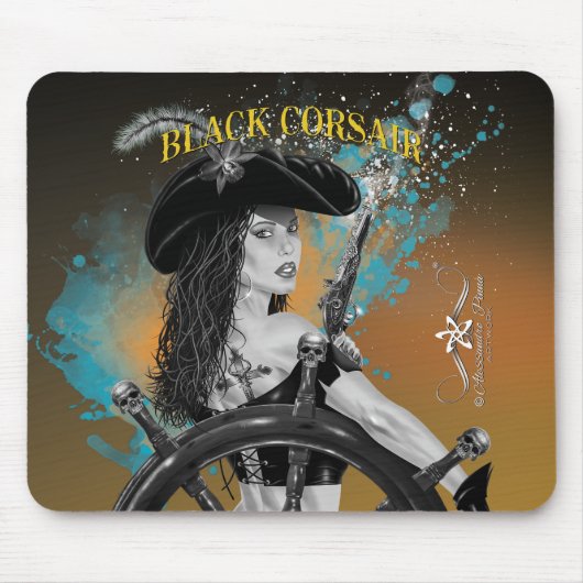 Lady Black Corsair Mousepad (Vorne)
