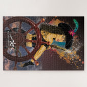 Lady Black Corsair Puzzle (Horizontal)