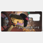 Lady Black Corsair Samsung Galaxy Hülle (Rückseite (Horizontal))