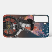 Lady Black Corsair Samsung Galaxy Hülle (Rückseite (Horizontal))